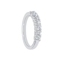 Anello Babila Milano Donna in Oro bianco Diamante 0.51 Ct BBF25049B - BBF25049B